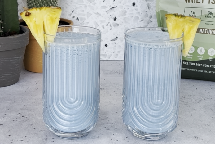 Blue Lagoon Protein Smoothie – TAHA Health & Nutrition