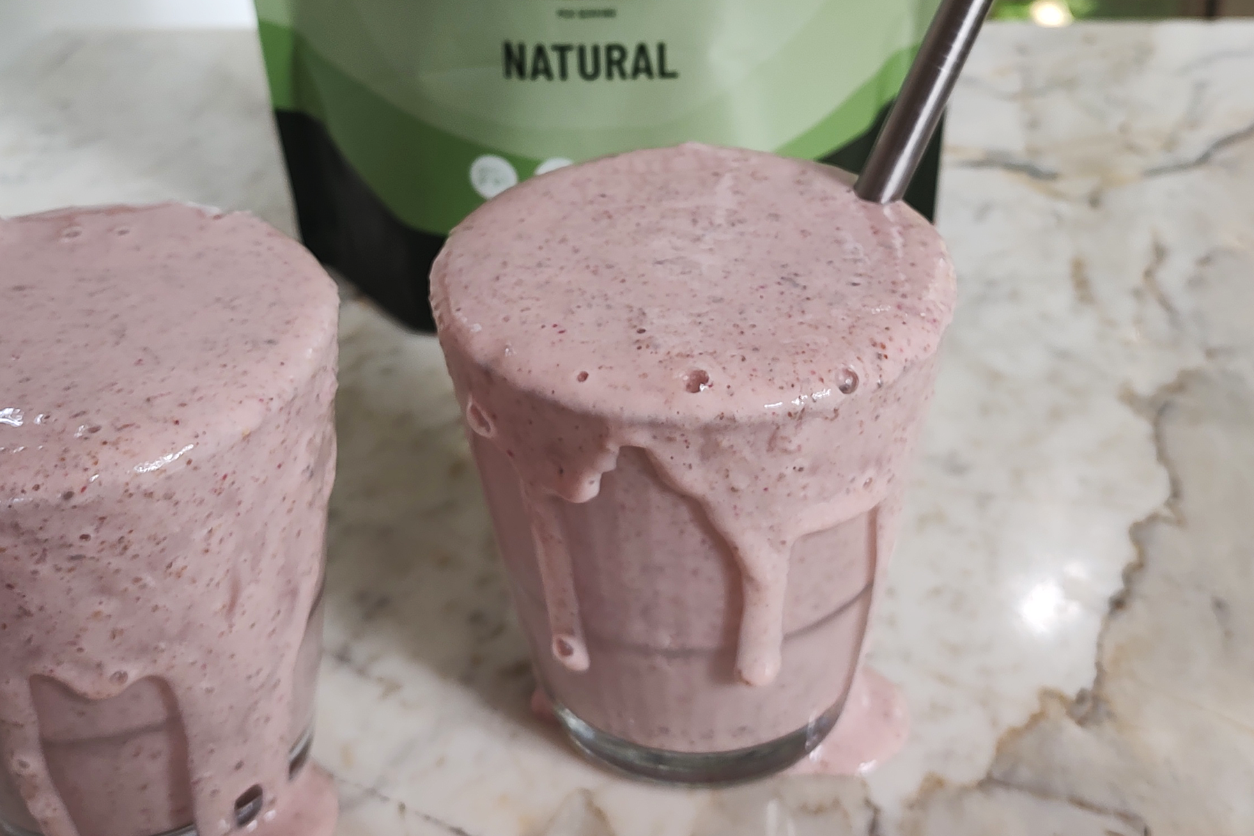 Berry Protein Smoothie – TAHA Health & Nutrition