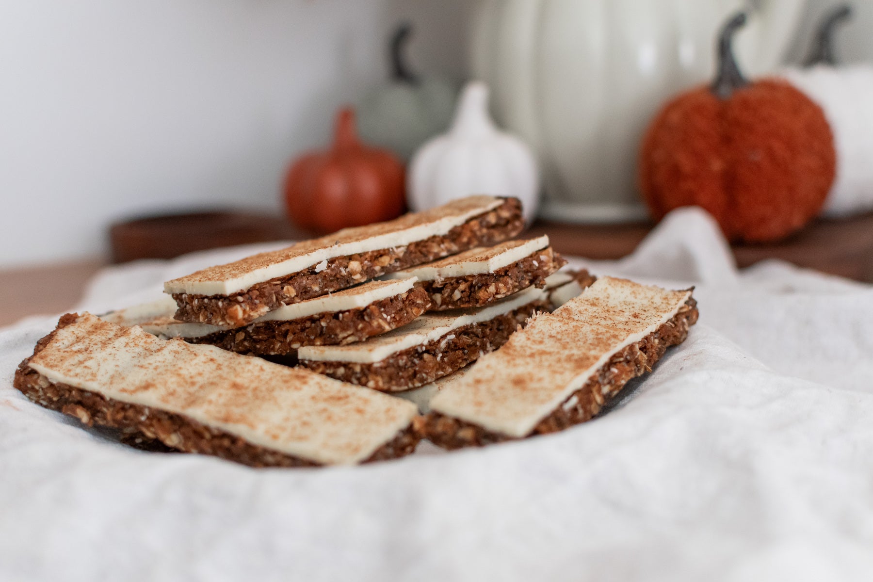 Pumpkin protein bars – TAHA Health & Nutrition