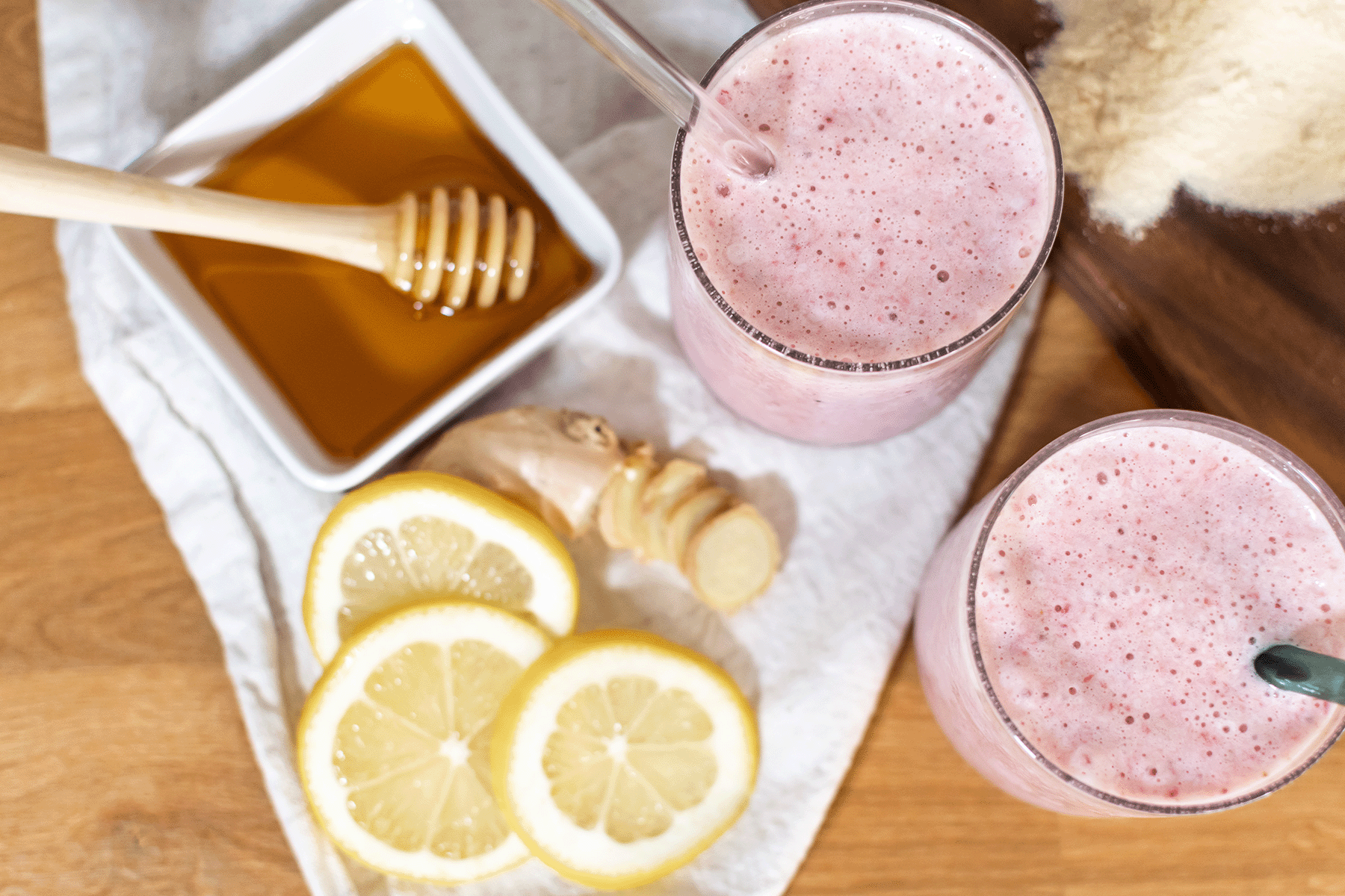 Immunity protein smoothie – TAHA Health & Nutrition