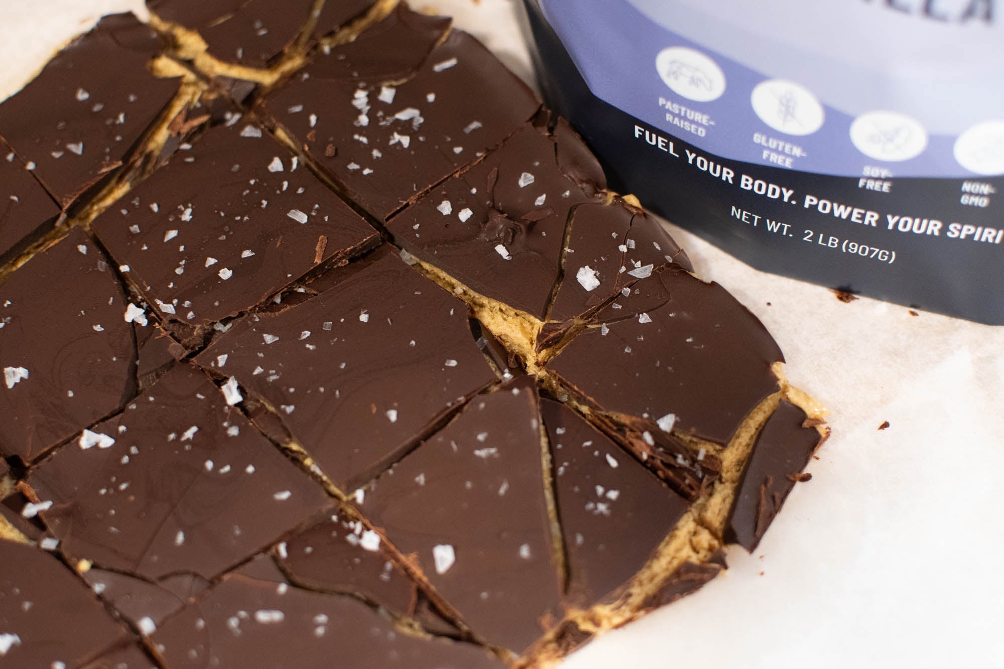 No bake chocolate nut protein bars – TAHA Health & Nutrition